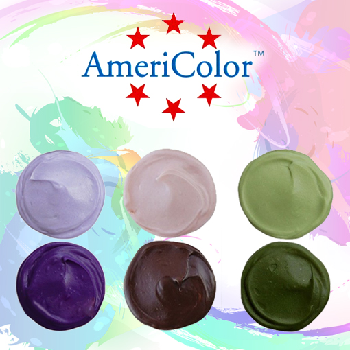 Новые цвета пищевых красителей AmeriColor!
